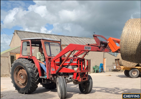 1975 MASSEY FERGUSON 188 4cylinder diesel TRACTORReg. No. GKJ 761NSerial No. 360724