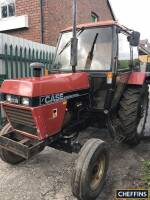 1986 CASE 1394 diesel TRACTOR Reg. No. D552 SAO Serial No. 11504467 A 2wd example showing just 2,800 hours