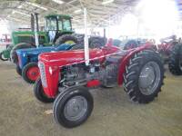 1960 MASSEY FERGUSON 35 diesel TRACTOR Reg. No. 979 ARM Serial No. 667405 Fitted with new wheels and tyres and finished in 2pack paint