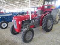 1960 MASSEY FERGUSON 35 diesel TRACTOR Reg. No. 962 AHO Serial No. SNY529941 Fitted with new fuel pump, injectors and full clutch pack. A well presented example with new wheels and tyres and finished in 2pack paint.