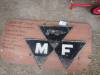 Massey Ferguson emblem signs (2) Only one on display 31ins x 21ins