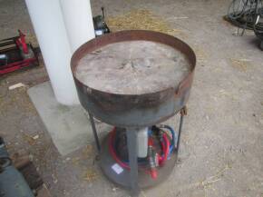 Alcosa gas brazing hearth