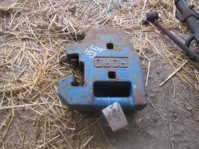 Two Ford front tractor weights