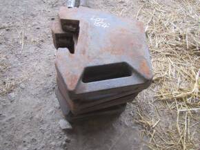 Full set Massey Ferguson 362 front tractor weights