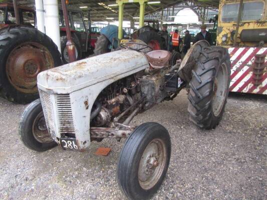 1954 FERGUSON TEF-20 4cylinder diesel TRACTOR Reg. No. SUB 286 Serial No. 370334 Reported to be in average condition with V5 available