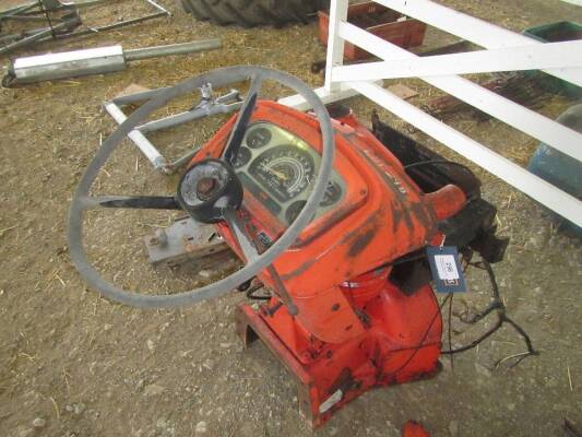 Nuffield steering box, clocks and dash