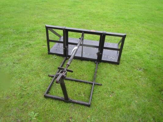 3pt linkage milk churn carrier/loader by Harris of Epworth