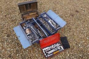 Tool box complete with comprehensive contents