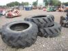 Pr. of Goodyear 20.8R38 & 16.9R28 Tyres