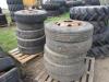 Qty 6 Stud 17in Wheels & Tyres (2no. pallets)