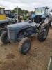 Ferguson TED20 4cyl. Petrol/Paraffin Tractor Reg. No. OPE 465