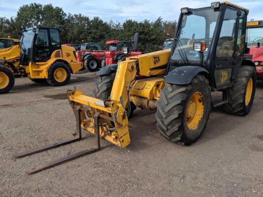 JCB 526S Telehandler Reg. No. AE56 EOP Ser. No. JCB5BAKLK61182868