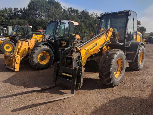 JCB TM310 Agri c/w pin & cone carriage Reg. No. SP08 FPT Ser. No. JCB310TSV81315128