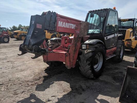 Manitou 1740 17m Telehandler 55 Reg Reg. No. WH55 JHF Ser. No. 223464