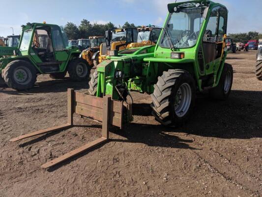 Merlo P34.10 Turbo Farmer Telehandler c/w rear hitch, Merlo carriage Reg. No. SV63 UXG Ser. No. ZF1P28T02C3263681