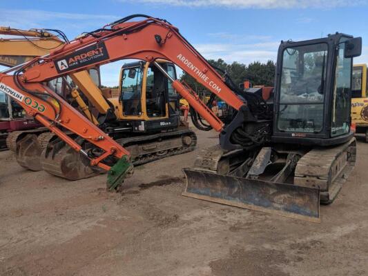 2015 Hitachi ZX85USBRP-5 9 Ton Excavator Hours: 2449 Ser. No. HCMDEE50E00100848