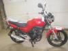 2005 124cc Yamaha YBR125 Reg. No. YK05 DFP VIN. VG5RE031000210099 Finished in red, last MOT expired 10/15, supplied with V5C and documents file