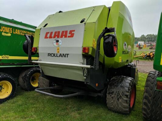 2011 Claas 455RC Round Baler Bale count: 19,000