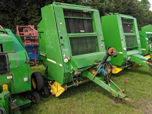 John Deere 550 Baler