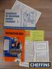 Fordson Power Major illustrated instruction book together with schedule of maximum repair charges and warranty cards