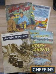 Caterpillar, various 1950s comic style publications (4)