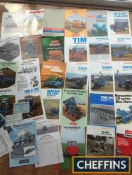 Ransomes plough, sprayer, cultivator brochures and prices list (30) in a Ransomes folder
