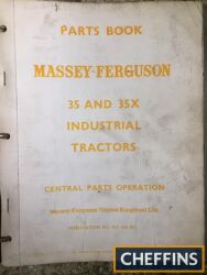 Massey Ferguson 35 & 35X industrial tractor manual