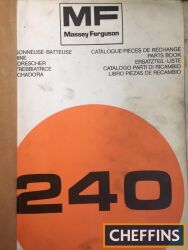 Massey Ferguson 240 combine parts manual