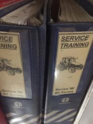 Ford New Holland tractor Series M & B60 Series service training manuals