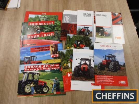 Goldoni, Antonio Carraro, a qty of agricultural tractor brochures and leaflets etc (12)