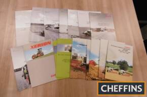 Claas, a qty of agricultural tractor and combine harvester brochures and leaflets (16)