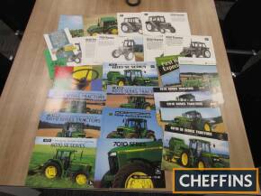 John Deere, a qty of agricultural tractor brochures, leaflets and price lists etc. to include 30 series (25)