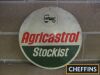 Agricastrol Stockist, a circular printed aluminium sign