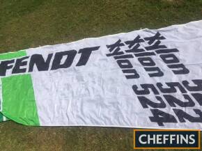 Fendt Xylon tractor flag (390cm x 150cm)