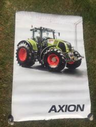 Claas Axion tractor dealership banner