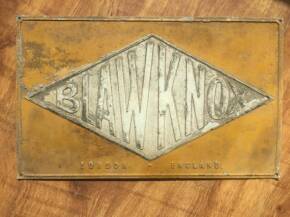 Blaw Knox Bulldozer sign