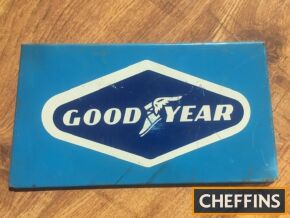 Goodyear tyres sign (printed tin)