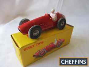 French Dinky 23J Auto De Course Ferrari, red, near mint, box fine