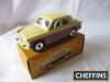 Dinky 168 Singer Gazelle, cream and brown, spun hubs, near mint, box good