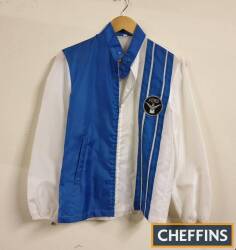Ford promotional jacket in blue and white, c1970s, size S (nylon)