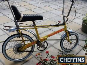 Raleigh Chopper Mk2 in 'Fizzy Yellow', an unrestored and complete machine