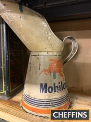 Mobiloil logo'd oil oil pourer (large)