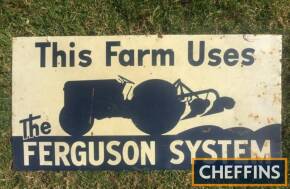 This Farm Uses The Ferguson System sign