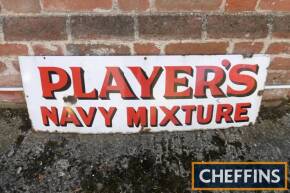 Player's Navy Mixture, an enamel sign 36x12ins