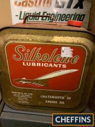 Silkolene Lubricants oil can with Concord logo