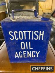 Scottish Oil Agency, 2gallon fuel can