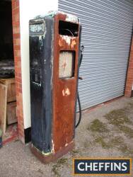 Wayne double sided fuel pump complete with delivery hose ex Redruths garage A10
