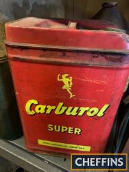 Carburol Super 5gallon oil can