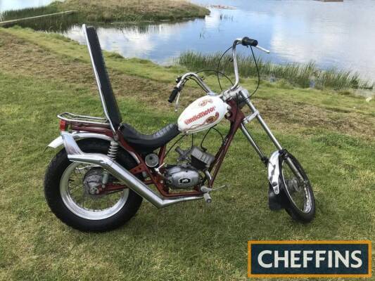 Circa1973 50cc Fantic Chopper Moped (MOTORCYCLE) Reg. No. N/A Frame No. 0002150