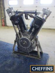 MAG air cooled SV V twin engine, rebuilt to factory spec. As per early Matchless etc.